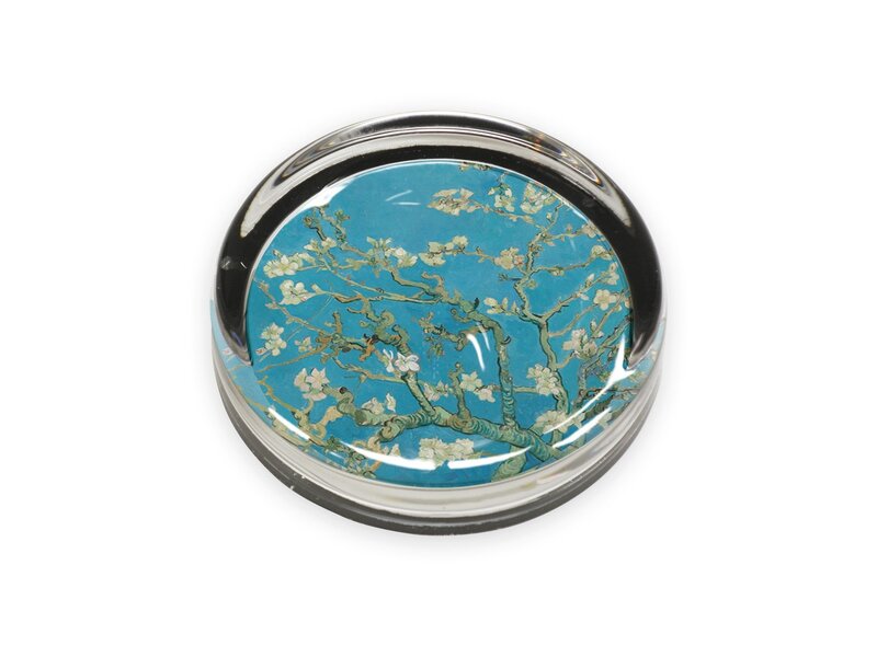 Briefbeschwerer, Ø85 mm, Mandelblüte, Van Gogh