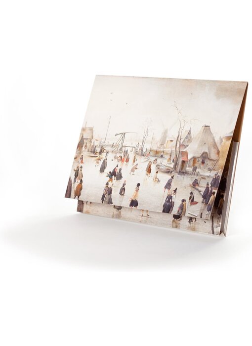 Archiefmap, Winterlandschap, Avercamp