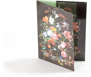 Dossier d'archives, Vase avec fleurs, De Heem
