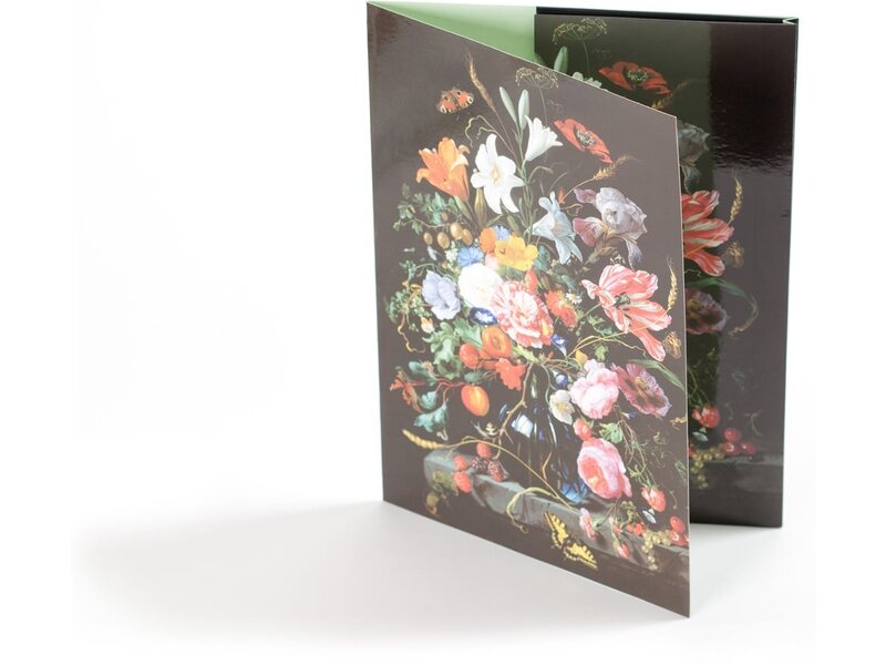 Dossier d'archives, Vase avec fleurs, De Heem