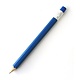 Stylo à bille en bois, bleu