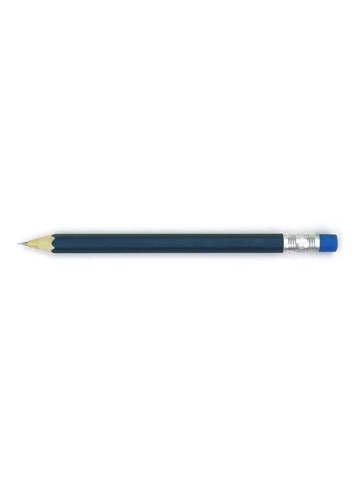 Crayon mécanique en bois, W, bleu