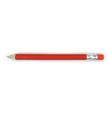 Crayon mécanique en bois, rouge