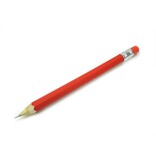 Crayon mécanique en bois, rouge