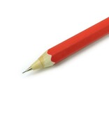 Crayon mécanique en bois, rouge