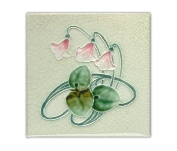 Fridge Magnet, Jugendstill Tile, Three Bells