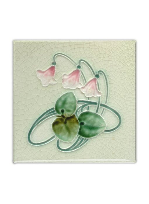 Fridge Magnet, Jugendstill Tile, Three Bells