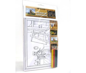 Colour-in Postcards Rembrandt