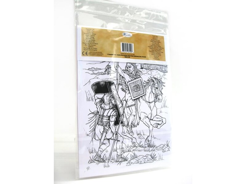 Colour-in Postcards Roman