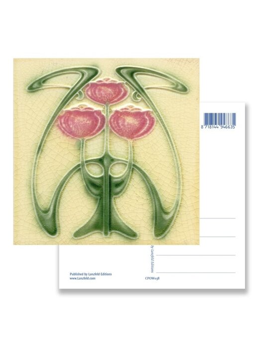 Ansichtkaart, Art Nouveau, Guimard