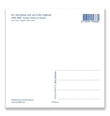 Postkarte, blaue Blume, Kunsthandwerk Postkarte, blaue Blume, Kunsthandwerk