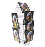 Présentoir de comptoir pour cartes, 12 compartiments Présentoir de comptoir pour cartes, 12 compartiments