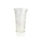 Coupe en verre de ténia, 15 cm, clair