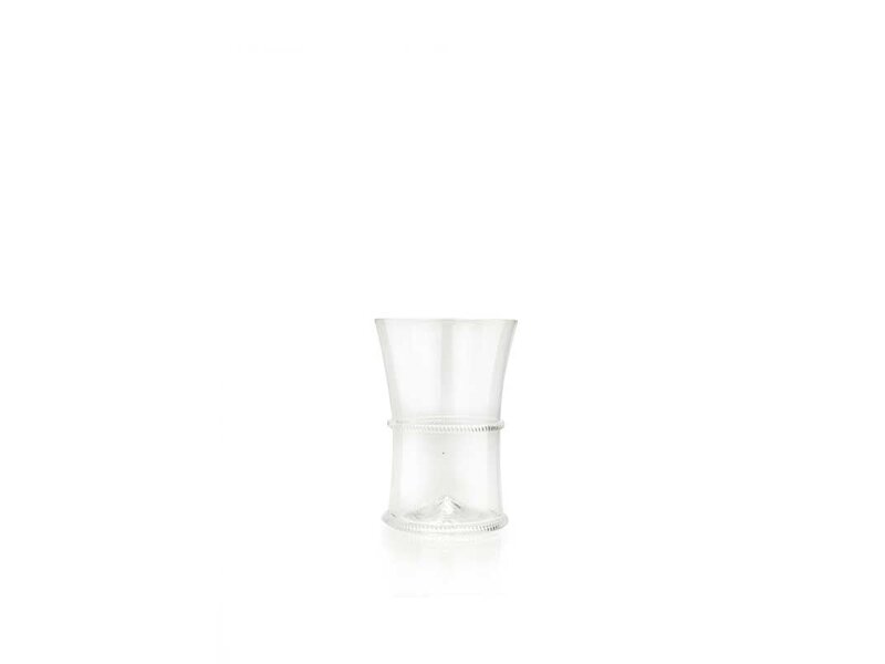 Fern glass, 9 cm, clear
