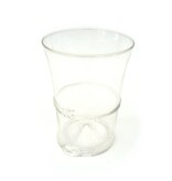 Fern glass, 9 cm, clear