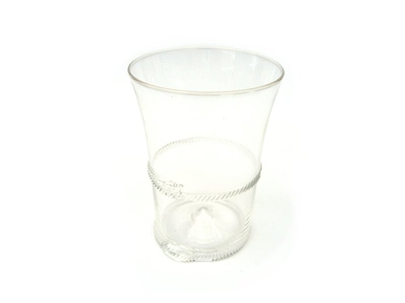 Fern glass, 9 cm, clear