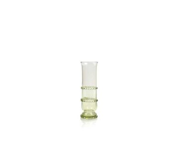 Borrelglas, 10 cm, groen