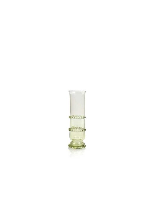 Borrelglas, 10 cm, groen