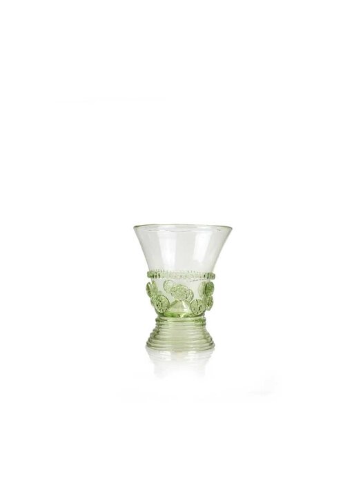 Glass, Berkemeier, studs 9 cm, green