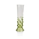 Tuitglas met noppen 17 cm, groen