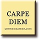 Koelkastmagneet, Quintus Horatius Flaccus, Carpe Diem