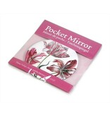 Pocket Mirror Large, Ø 80 mm, Three Tulips, Merian Pocket Mirror Large, Ø 80 mm, Three Tulips, Merian