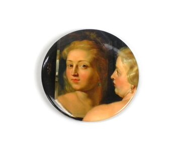 Taschenspiegel groß, Ø 80 mm Venus vor dem Spiegel, Rubens