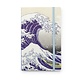 Cuaderno de tapa blanda A6, La gran ola de Kanagawa, Hokusai