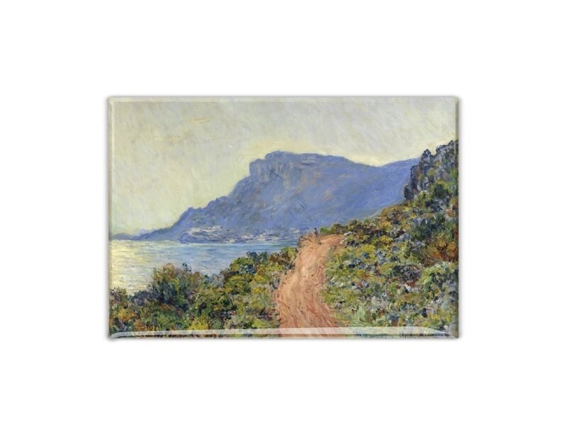 Imán de nevera, La Corniche cerca de Mónaco, Monet