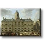 Fridge magnet, The City Hall on Dam Square, Berckheyde