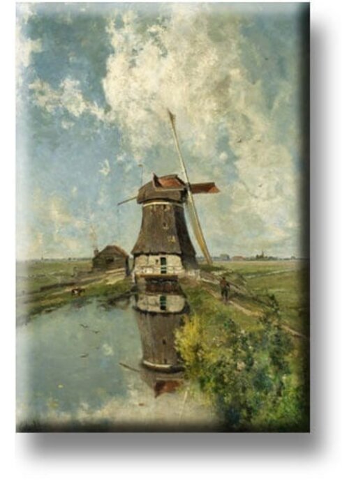 Aimant frigo, Moulin en juillet, Gabriel