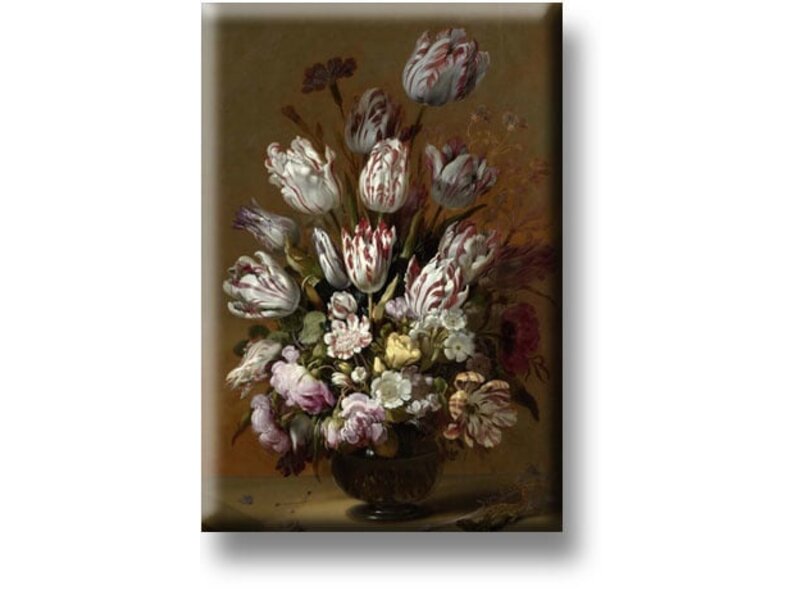 Fridge Magnet, Still Life with Flowers, Bollongier