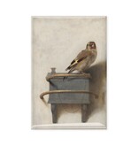 Kühlschrankmagnet, Der Stieglitz, Fabritius