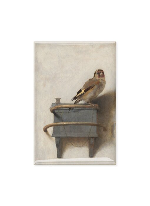 Kühlschrankmagnet, Der Stieglitz, Fabritius