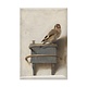 Kühlschrankmagnet, Der Stieglitz, Fabritius