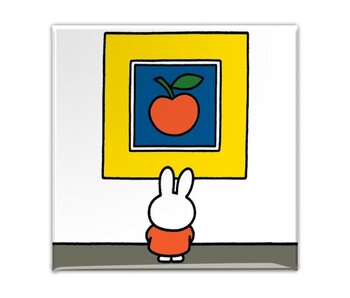 Aimant de réfrigérateur, Miffy au musée