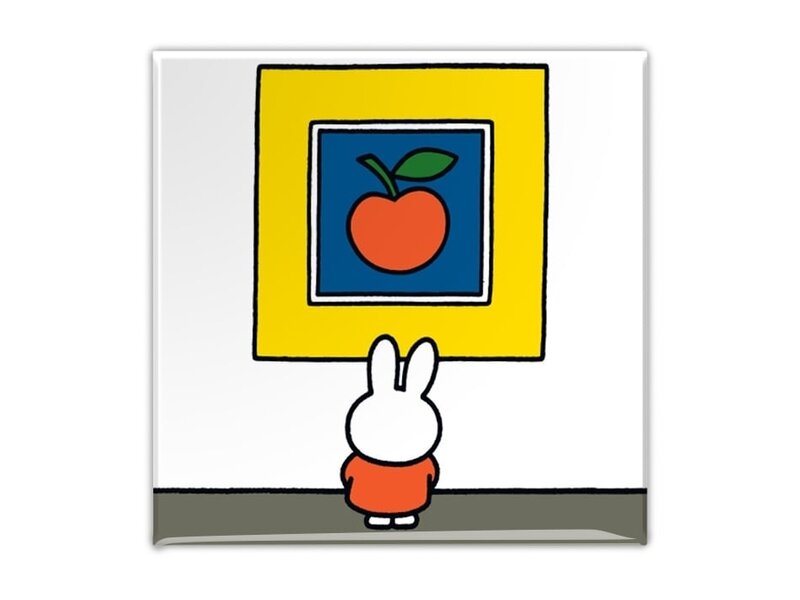 Fridge magnet, Miffy in the museum