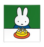 Kühlschrankmagnet, Miffy mit Kuchen