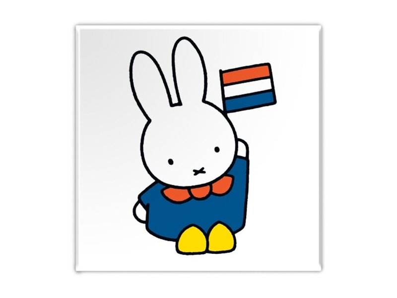 Fridge magnet, Miffy in Holland