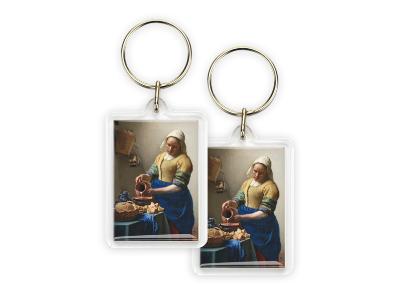 Sleutelhanger , Het melkmeisje, Johannes Vermeer