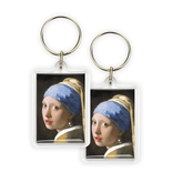 Sleutelhanger ,Meisje met de parel, Vermeer Sleutelhanger ,Meisje met de parel, Vermeer
