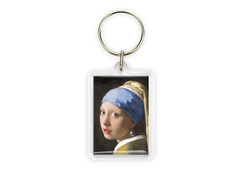 Sleutelhanger ,Meisje met de parel, Vermeer