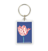 Porte-clés, tulipe avec papillon Porte-clés, tulipe avec papillon