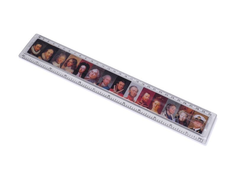 30 cm Regla, realeza holandesa