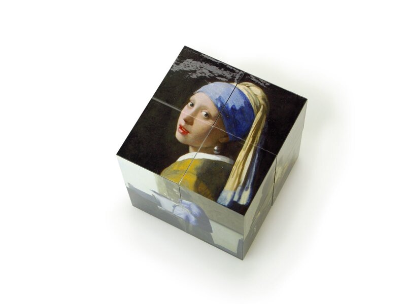Klappwürfel, Johannes Vermeer