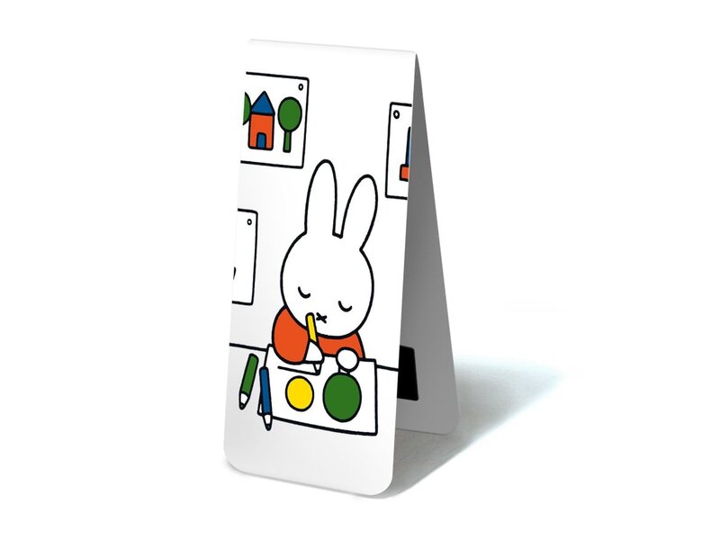 Marque-page magnétique, Miffy dessine