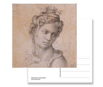 Carte postale, Cléopâtre, Michel-Ange, demi-longueur de Cléopâtre