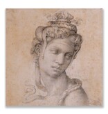 Postcard, Cleopatra, Michelangelo ,Half Length Figure of Cleopatra