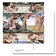 Postkarte, Sixtinische Kapelle, Adam und Eva, Michelangelo
