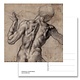 Postal, hombre desnudo, visto desde atrás, Miguel Ángel